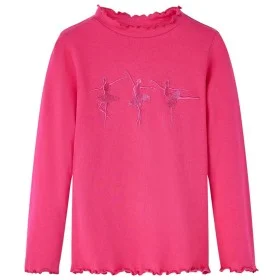 Langärmeliges Kinder-T-Shirt in leuchtendem Rosa, Größe 140. von vidaXL, Kinder-T-Shirts - Ref: Foro24-13708, Preis: 9,76 €, ...
