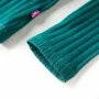 Langärmeliges dunkelgrünes Kinder-T-Shirt aus elastischem Strickstoff, Größe 104. von vidaXL, Kinder-T-Shirts - Ref: Foro24-1...