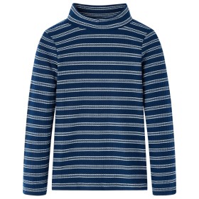 Kinder Langarmshirt in Marineblau, Größe 104. von vidaXL, Kinder-T-Shirts - Ref: Foro24-13935, Preis: 8,00 €, Rabatt: %