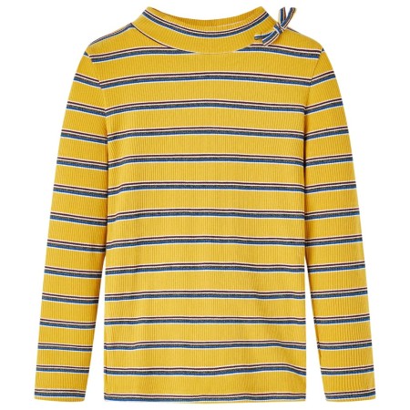 Camiseta infantil de manga larga color ocre 128 by vidaXL, Kids T-shirts - Ref: Foro24-14112, Price: 9,46 €, Discount: %