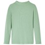 Kinder langärmliges T-Shirt mit hohem Kragen in dunklem Minzgrün, Größe 104. von vidaXL, Kinder-T-Shirts - Ref: Foro24-14330,...