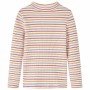 Camiseta infantil de manga larga cuello alto color crudo 140 de vidaXL, Camisetas para niños - Ref: Foro24-14358, Precio: 12,...