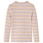 Camiseta infantil de manga larga cuello alto color crudo 140 de vidaXL, Camisetas para niños - Ref: Foro24-14358, Precio: 12,...