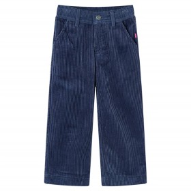 Pantalón infantil pana azul marino 116 by vidaXL, kids pants - Ref: Foro24-13916, Price: 15,29 €, Discount: %