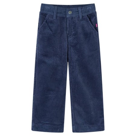Kinderhose aus marineblauem Cord, Größe 92 von vidaXL, Kinderhosen - Ref: Foro24-13914, Preis: 11,28 €, Rabatt: %