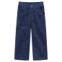 Pantalón infantil pana azul marino 92 de vidaXL, Pantalones de niños - Ref: Foro24-13914, Precio: 11,28 €, Descuento: %