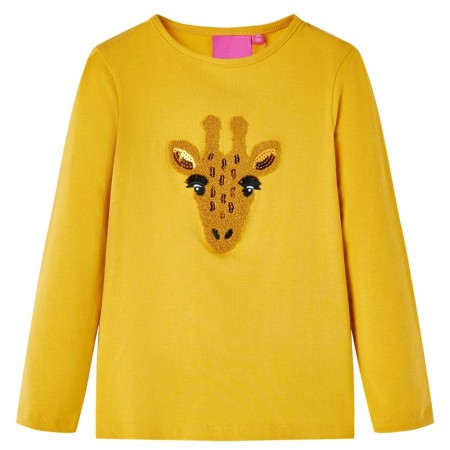Dunkelocker langärmeliges Kinder-T-Shirt in Größe 92. von vidaXL, Kinder-T-Shirts - Ref: Foro24-13479, Preis: 8,66 €, Rabatt: %