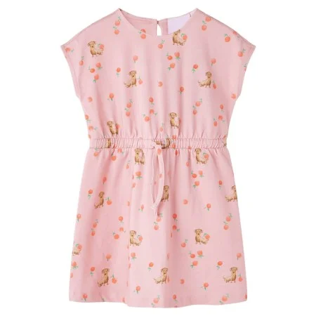 Vestido infantil con cordón naranja claro 92 de vidaXL, Vestidos de niños - Ref: Foro24-14614, Precio: 15,16 €, Descuento: %