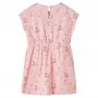 Vestido infantil con cordón naranja claro 116 de vidaXL, Vestidos de niños - Ref: Foro24-14616, Precio: 15,16 €, Descuento: %