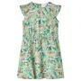 Kinderkleid mit hellen khakifarbenen Volantärmeln, Größe 128. von vidaXL, Kinderkleider - Ref: Foro24-14635, Preis: 14,70 €, ...