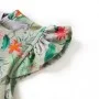 Kinderkleid mit hellen khakifarbenen Volantärmeln, Größe 128. von vidaXL, Kinderkleider - Ref: Foro24-14635, Preis: 14,70 €, ...
