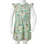Kinderkleid mit hellen khakifarbenen Volantärmeln, Größe 128. von vidaXL, Kinderkleider - Ref: Foro24-14635, Preis: 14,70 €, ...