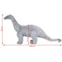 XXL grauer stehender Plüsch-Brachiosaurus-Dinosaurier von vidaXL, Stofftiere - Ref: Foro24-91345, Preis: 77,37 €, Rabatt: %