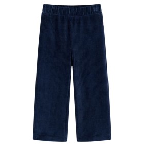 Pantalón infantil pana azul marino 116