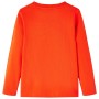 Kinder langärmliges T-Shirt in leuchtendem Orange, Größe 92. von vidaXL, Kinder-T-Shirts - Ref: Foro24-12724, Preis: 8,60 €, ...