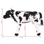 XXL black and white standing plush cow by vidaXL, Stuffed animals - Ref: Foro24-91342, Price: 115,46 €, Discount: %