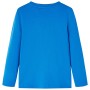 Camiseta infantil de manga larga azul cobalto 128 de vidaXL, Camisetas para niños - Ref: Foro24-12817, Precio: 8,20 €