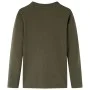 Langärmeliges khaki-farbenes Kinder-T-Shirt, Größe 104. von vidaXL, Kinder-T-Shirts - Ref: Foro24-12820, Preis: 8,12 €, Rabat...