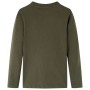 Langärmeliges khaki-farbenes Kinder-T-Shirt, Größe 104. von vidaXL, Kinder-T-Shirts - Ref: Foro24-12820, Preis: 8,20 €, Rabat...