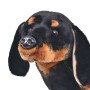 XXL schwarzer stehender Plüschdackel Hund von vidaXL, Stofftiere - Ref: Foro24-91333, Preis: 57,51 €, Rabatt: %