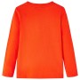 Camiseta infantil de manga larga naranja brillo 140 de vidaXL, Camisetas para niños - Ref: Foro24-12808, Precio: 8,20 €, Desc...