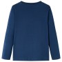 Kinder Langarmshirt in Marineblau, Größe 104. von vidaXL, Kinder-T-Shirts - Ref: Foro24-12860, Preis: 8,39 €, Rabatt: %