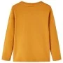 Camiseta infantil de manga larga ocre oscuro 104 de vidaXL, Camisetas para niños - Ref: Foro24-12855, Precio: 8,30 €, Descuen...