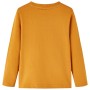 Kinder langärmliges T-Shirt in dunklem Ocker 104 von vidaXL, Kinder-T-Shirts - Ref: Foro24-12855, Preis: 8,39 €, Rabatt: %