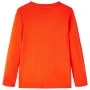 Kinder Langarmshirt in leuchtendem Orange, Größe 128. von vidaXL, Kinder-T-Shirts - Ref: Foro24-12897, Preis: 8,30 €, Rabatt: %