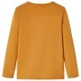 Camiseta infantil con manga larga ocre oscuro 92 de vidaXL, Camisetas para niños - Ref: Foro24-12944, Precio: 8,30 €, Descuen...