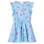 Ärmelloses Kinderkleid mit blauen Knöpfen in Größe 128. von vidaXL, Kinderkleider - Ref: Foro24-14680, Preis: 15,69 €, Rabatt: %