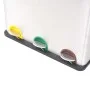 Cubo de reciclaje y basura con pedal acero inoxidable 54 L de vidaXL, Cubos de la basura y papeleras - Ref: Foro24-50602, Pre...