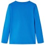 Langärmeliges Kinder-T-Shirt in Kobaltblau, Größe 104. von vidaXL, Kinder-T-Shirts - Ref: Foro24-13005, Preis: 8,39 €, Rabatt: %