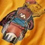 Camiseta infantil de manga larga color ocre 140 by vidaXL, Kids T-shirts - Ref: Foro24-12758, Price: 8,52 €, Discount: %