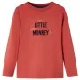 Kinder Langarmshirt rot 128 von vidaXL, Kinder-T-Shirts - Ref: Foro24-13032, Preis: 8,30 €, Rabatt: %