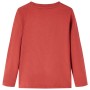 Camiseta infantil de manga larga rojo 128 de vidaXL, Camisetas para niños - Ref: Foro24-13032, Precio: 8,39 €, Descuento: %