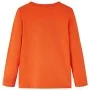 Kinderlangarmshirt in Orange, Größe 104. von vidaXL, Kinder-T-Shirts - Ref: Foro24-12705, Preis: 8,30 €, Rabatt: %
