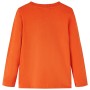 Kinderlangarmshirt in Orange, Größe 104. von vidaXL, Kinder-T-Shirts - Ref: Foro24-12705, Preis: 8,39 €, Rabatt: %
