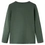 Camiseta infantil de manga larga verde oscuro 128 by vidaXL, Kids T-shirts - Ref: Foro24-13072, Price: 8,30 €, Discount: %