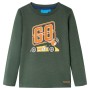 Kinder Langarmshirt in Dunkelgrün, Größe 104. von vidaXL, Kinder-T-Shirts - Ref: Foro24-13070, Preis: 9,87 €, Rabatt: %