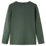 Kinder Langarmshirt in Dunkelgrün, Größe 104. von vidaXL, Kinder-T-Shirts - Ref: Foro24-13070, Preis: 9,87 €, Rabatt: %