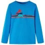 Kobaltblaues Langarm-Kinder-T-Shirt in Größe 92. von vidaXL, Kinder-T-Shirts - Ref: Foro24-13299, Preis: 8,59 €, Rabatt: %