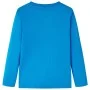 Kobaltblaues Langarm-Kinder-T-Shirt in Größe 92. von vidaXL, Kinder-T-Shirts - Ref: Foro24-13299, Preis: 8,59 €, Rabatt: %