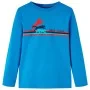 Langärmeliges Kinder-T-Shirt in Kobaltblau, Größe 116. von vidaXL, Kinder-T-Shirts - Ref: Foro24-13301, Preis: 8,59 €, Rabatt: %