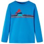 Langärmeliges Kinder-T-Shirt in Kobaltblau, Größe 116. von vidaXL, Kinder-T-Shirts - Ref: Foro24-13301, Preis: 8,66 €, Rabatt: %