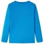 Langärmeliges Kinder-T-Shirt in Kobaltblau, Größe 116. von vidaXL, Kinder-T-Shirts - Ref: Foro24-13301, Preis: 8,59 €, Rabatt: %