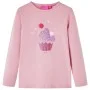 Kinder langärmliges T-Shirt in Hellrosa Größe 104. von vidaXL, Kinder-T-Shirts - Ref: Foro24-14055, Preis: 8,72 €, Rabatt: %