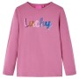 Camiseta infantil de manga larga color frambuesa 92 de vidaXL, Camisetas para niños - Ref: Foro24-14069, Precio: 8,87 €, Desc...