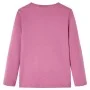 Camiseta infantil de manga larga color frambuesa 92 by vidaXL, Kids T-shirts - Ref: Foro24-14069, Price: 8,77 €, Discount: %
