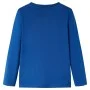 Dunkelblaues Langarm-Kinder-T-Shirt in Größe 128. von vidaXL, Kinder-T-Shirts - Ref: Foro24-13292, Preis: 8,59 €, Rabatt: %